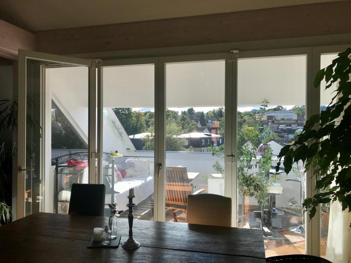 Über den Dächern der Stiftsstadt! Exklusives Loft Kempten  Exterior foto